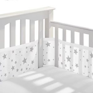 Breathable Baby Gender Neutral Mesh Crib Liner